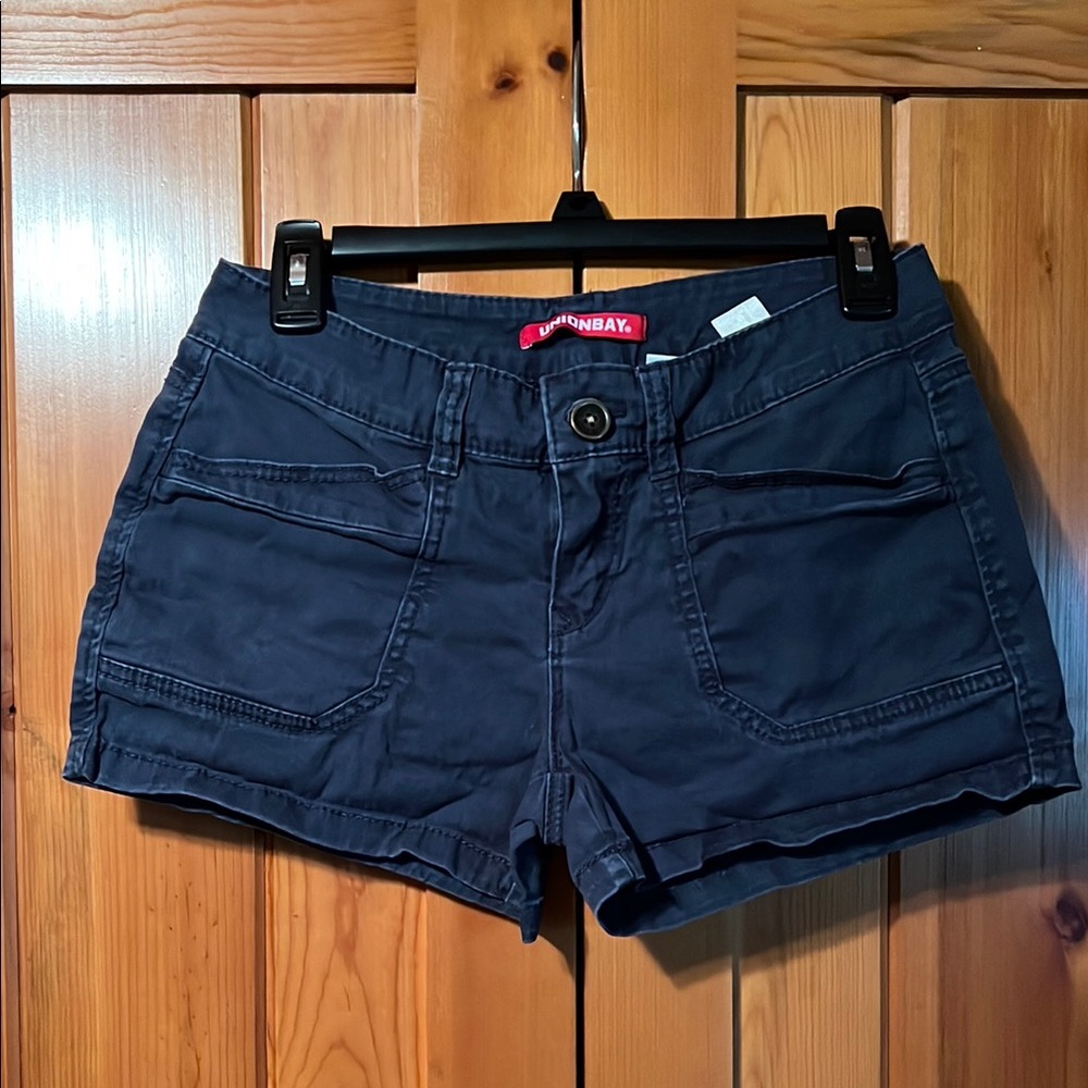 Unionbay Women's Navy Cargo Shorts